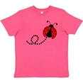 thumbnail image 3 of Inktastic Cute Red Ladybug Youth T-Shirt, 3 of 5
