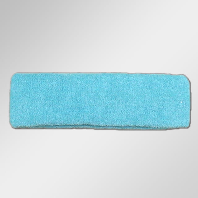 Cinta deportiva para el pelo, banda de sudoración elástica para el gimnasio de yoga Abanopi Azul claro