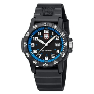 Luminox Men's Sea Turtle Giant 0329, Black Dial, Rubber Strap