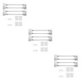 thumbnail image 1 of Transemion Stainless Steel RV Shower Corner Storage Bar Shower Corner Storage RV Shower Corner Corner Storage 2 Set 3Set, 1 of 6