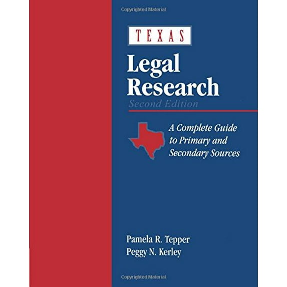Pre-Owned Texas Legal Research (Paperback) 0827376820 9780827376823