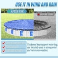 thumbnail image 2 of 12-Pack Pool Cover Hanging Bags with Hooks For Durable Leak-Proof 4pcs, 2 of 9