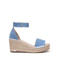 thumbnail image 2 of Sandalias Cuña para Mujer DREAM PAIRS en Denim Azul con Tacón de 7.5 cm, 2 of 8