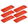 thumbnail image 4 of Raindrops 6pcs Plastic Plant Pot Saucer Rectangle Plant Saucers Drip Tray Flower Pot Drip Trays, 4 of 8