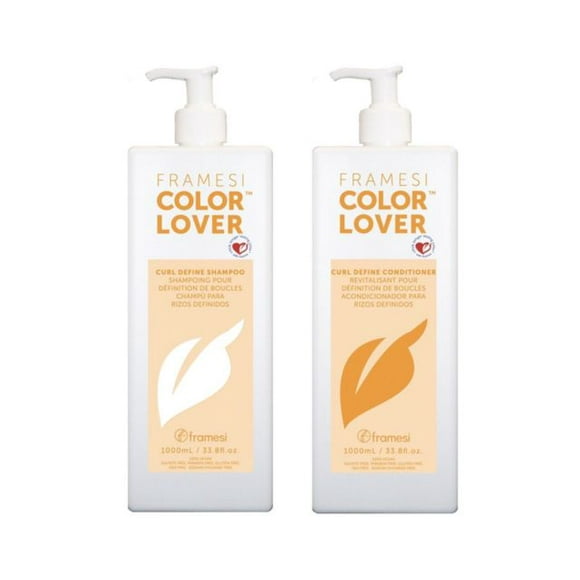 FRAMESI Color Lover Curl Define Shampoing et Revitalisant 33,8 OZ DUO Hydratant