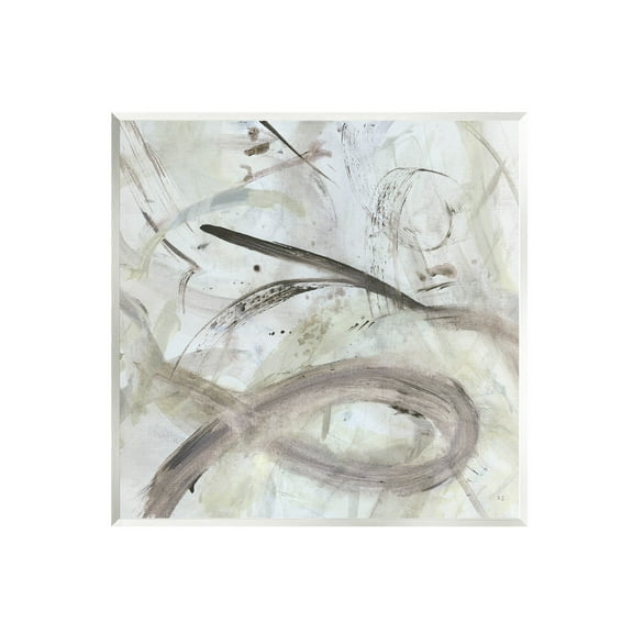 Stupell Industries Abstract Fluid Shapes Arrangement Painting Unframed Art Print Wall Art, Design by Susan Jill