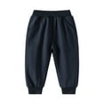 thumbnail image 3 of Esaierr Kids Baby Boys Sweatpants for Spring Autumn Toddler Solid Color Jogger Pants Elastic Waistband Trousers Boys Breathable Sweat Pants Bottoms for 1-7 Years, 3 of 7