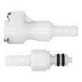 thumbnail image 2 of Peahefy 1/4" Quick Connector Plastic 120PSI Beer Connector With Shut Off Tube Fitting MP, 2 of 8