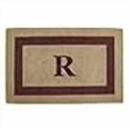 thumbnail image 3 of Nedia Home 02083R Single Picture - Brown Frame 30 x 48 In. Heavy Duty Coir Doormat - Monogrammed R, 3 of 4