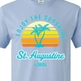 thumbnail image 4 of Inktastic Summer Enjoy the Sunshine St. Augustine Florida in Blue T-Shirt, 4 of 5