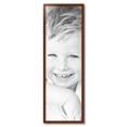 thumbnail image 2 of ArtToFrames 12" x 37" Walnut Picture Frame, 12x37 inch Brown Wood Poster Frame (WOM-4215),  Pack, 2 of 8