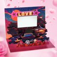 thumbnail image 4 of Valentine’s Day Card with Lights & Music, 3D Pop Up Musical Anniversary Card for Wife Husband Girlfriend Boyfriend, Romantic Drive-In Movie Theater Sweet Greeting Card for Couples, 4 of 7
