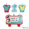 Disney® Mickey’s Fun To Be One Candle Set