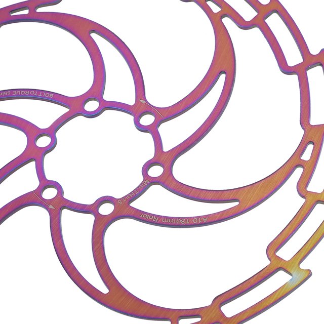 Rotor de Freno de Disco de Bicicleta, Rotores de Freno de Bicícleta Galvanoplastia de Acero