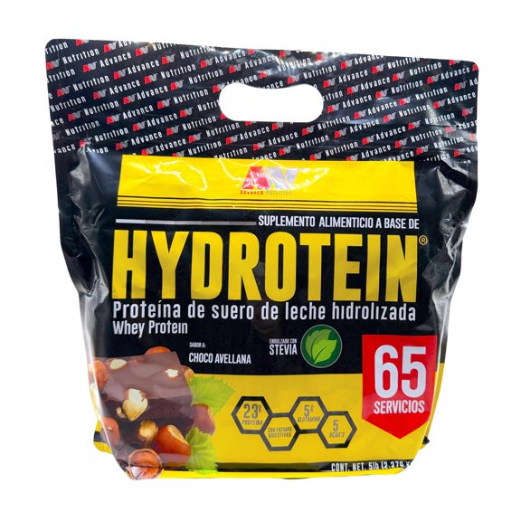 Hydrotein Whey Protein Choco Avellana 5 Lbs Advance Nutrition