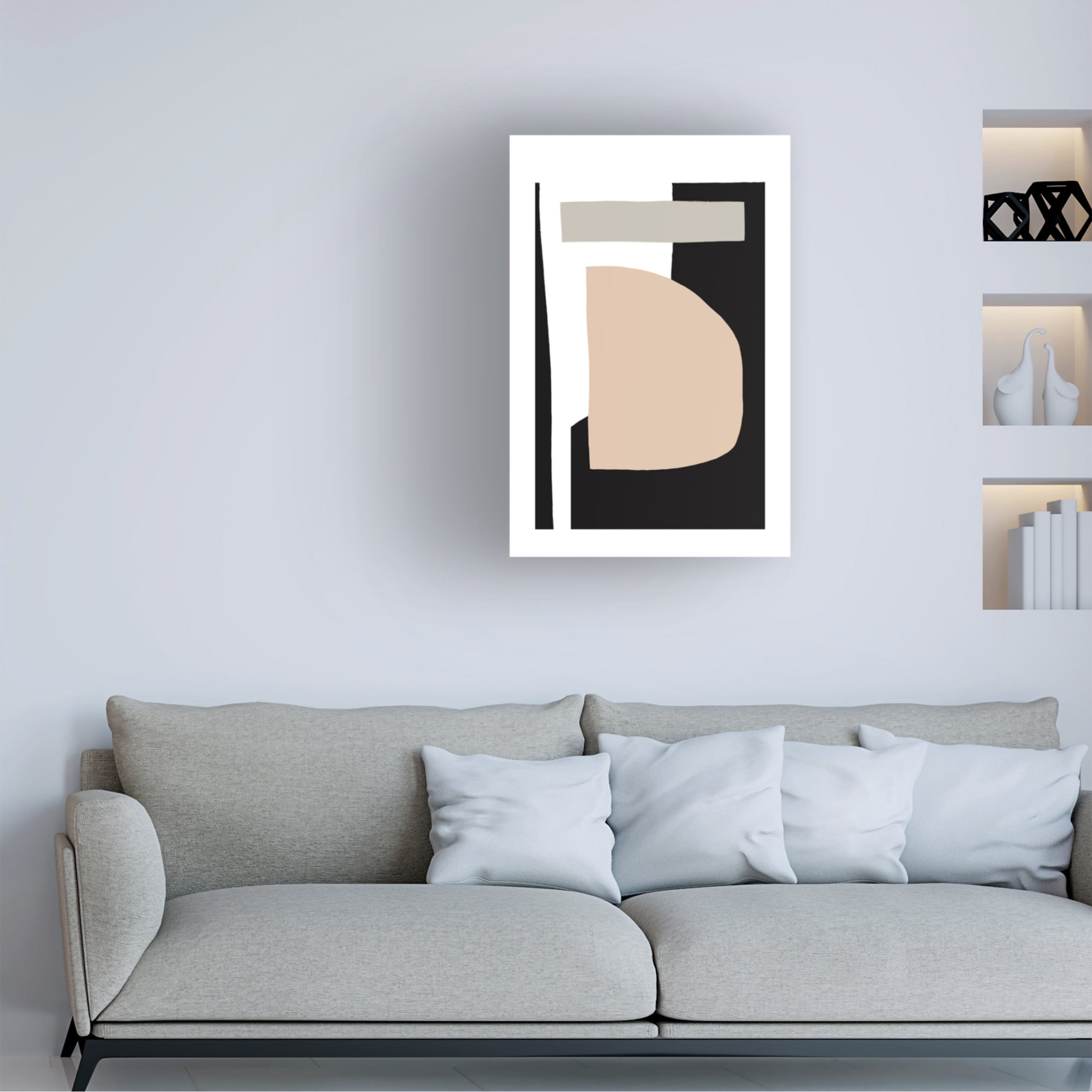 Trademark Fine Art uplusmestudio A place with a view Canvas Wall Art