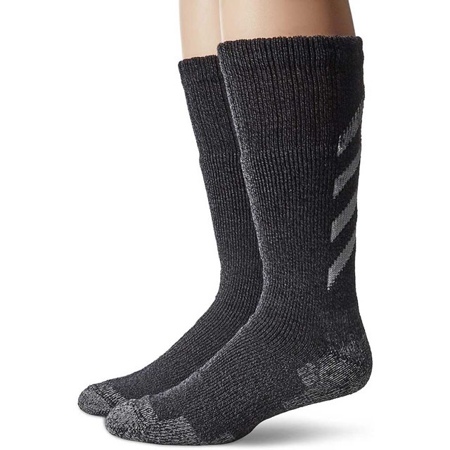 PowerSox by Gold Toe Men Crew Boot Socks P7175N2 Brushed Lining 2 Pair