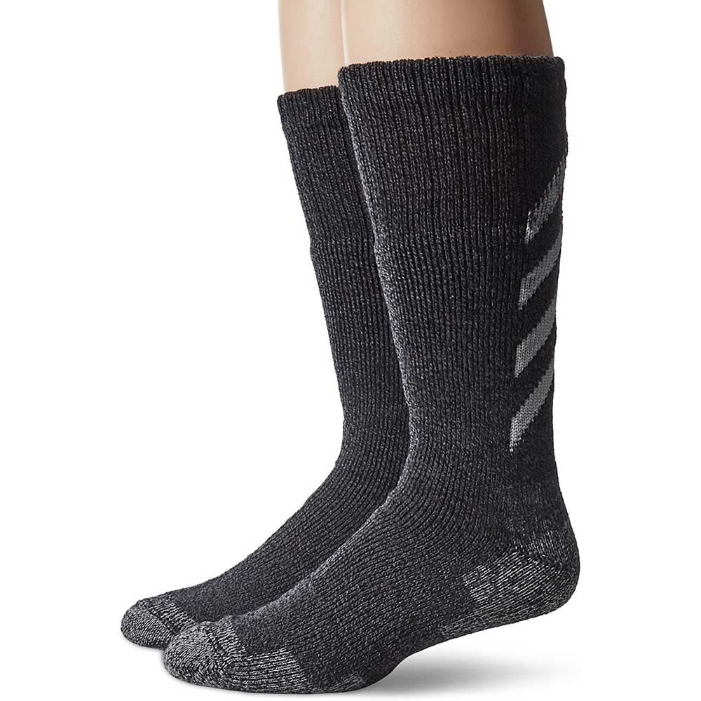 GOLDTOE PowerSox by Gold Toe Men Crew Boot Socks P7175N2 Brushed