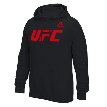 Reebok UFC Essential Logo Pullover Fleece Hood