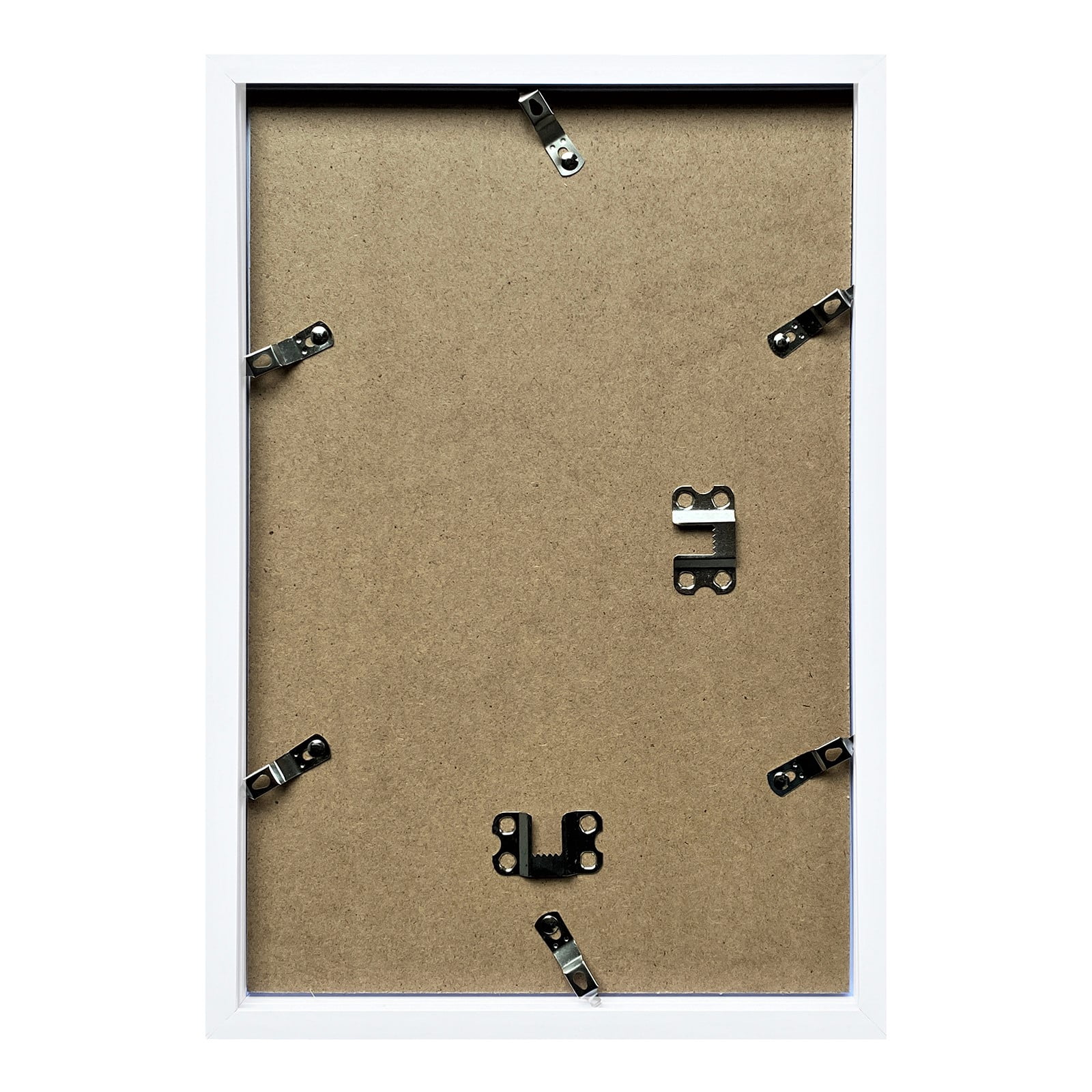 Picture Frame PVC White Frame 10.2W*3.1D*14.7H/4.51LB Wall Mount Display, Pack of 5