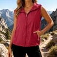 thumbnail image 6 of Miaoju Womens Vest with Pockets Lightweight Softshell Sleeveless Jacket Hiking Travel Golf Running 2026 Spring Summer, 6 of 7