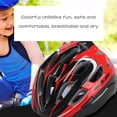 thumbnail image 4 of Greeniant Casco de bicicleta para niños, equipo de protección deportivo transpirable moldeado integralmente, cascos de montar en monopatín, Ciclismo Azul blanco, 4 of 6