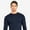 Navy, variant on Men's Long Sleeve Thermal Shirt Medium Weight Warm Waffle Knit Layering