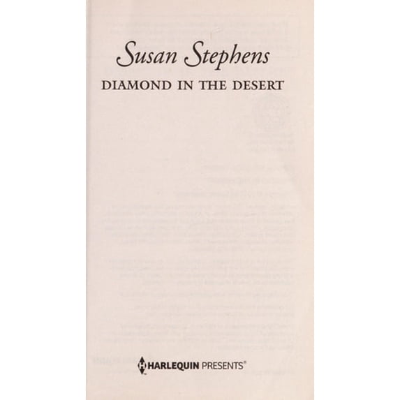 Pre-Owned Diamond in the Desert (Harlequin Presents) Paperback