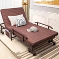 thumbnail image 2 of Single Folding Patio Beds Multifunctional Adjustable Spa Metal Beds Space Saving Cheap Cama Dobravel Portatil Home Furnitures My Lux Decor Round, 2 of 31