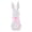 D, variant on YIKA Easter Striped Ornament Features Bow Stands Tall And Straight Easter Artificial Bunny Home Garden Decor