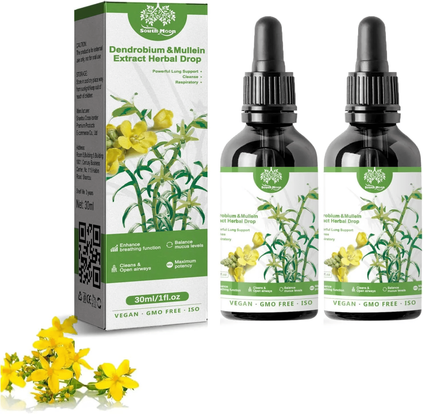 Clearbreath Dendrobium & Mullein Extract Powerful Lung Support