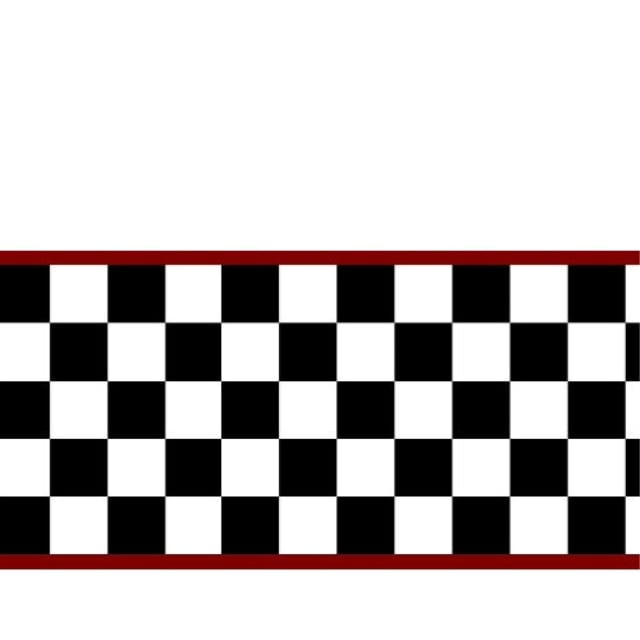 checkered flag cars nascar wallpaper border-6 inch (red ...