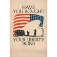 thumbnail image 2 of Vojtech Preissig 13x18 Black Ornate Wood Framed Double Matted Museum Art Print Titled - Have You Bought Your Liberty Bond (1918), 2 of 5