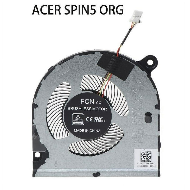 DC Brushless Laptop Cooling Fan Heatsink for Acer Spin5 SP513-41