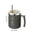 thumbnail image 3 of Giunmcul Stainless Steel Travel Mug 480ml Double Wall Insulated Coffee Cup with Lid Handle, 3 of 6