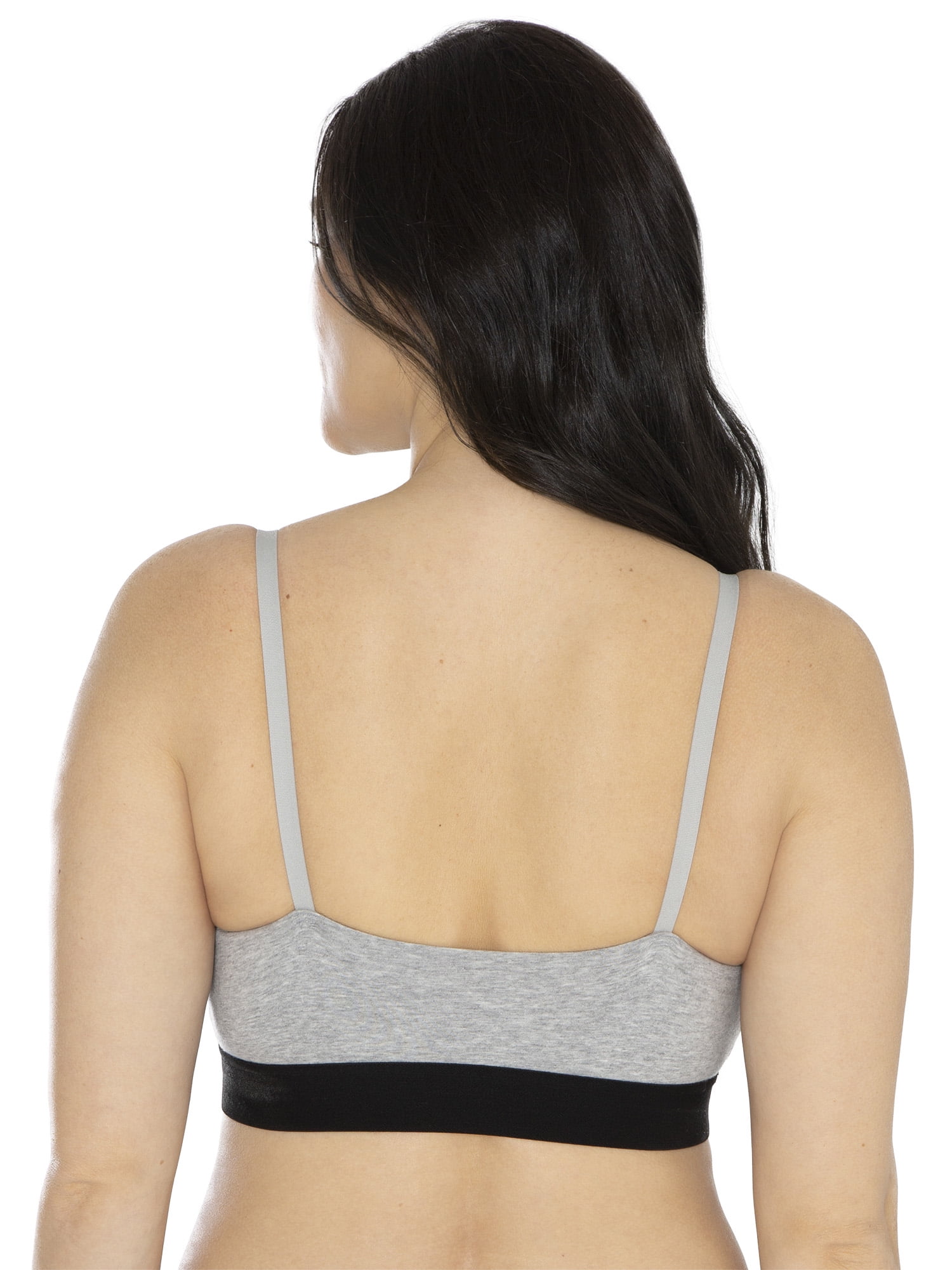 Kindly Yours Women's Cotton Spandex Maternity Nursing Wire-Free Bralette, Sizes S to XXXL