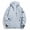 Blue, variant on Color Block Waterproof Mountain Jacket for Unisex, Hooded Full Zip Long Sleeve, Windproof Hiking Outerwear, 1 Piece, S-4XL, Plus Size Friendly