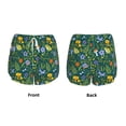 thumbnail image 5 of Lsque Forest Flora And Fauna Printed Women's Running Shorts with Liner Pockets,Elastic Quick Dry Workout Athletic Gym Yoga Shorts,Womens High Waist Shorts-Large, 5 of 9