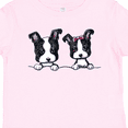 thumbnail image 4 of Inktastic Boston Terriers (dark Apparel) Boys or Girls Toddler T-Shirt, 4 of 5