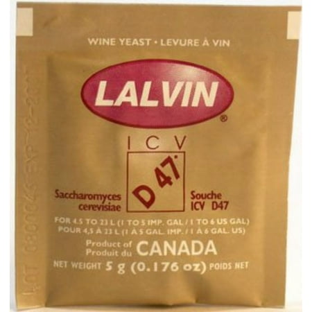 Lalvin 1CV/D-47 White Wine (Best Nero D Avola Wine)