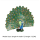 thumbnail image 1 of Juguetes de aves de simulación sólida para niños loro águila flamenco pavo real avario pájaros Amazon transfronterizo, 1 of 5
