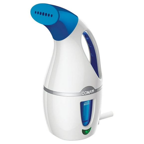Conair CompleteSteam Vapor de tela de mano de 1100 vatios, blanco / azul