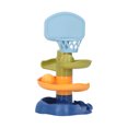 thumbnail image 3 of Torre de baloncesto deslizante de escritorio, juguete giratorio para niños pequeños, 3 capas, 3 of 14