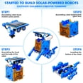 thumbnail image 2 of Educación, robots de energía solar, juguetes, STEM, 13 en 1, niños de 8 a 12 años, 2 of 7