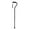 Black, variant on Essential Medical Supply Endurance Offset Handle Walking Cane in Black with Foam Grip, Up to 250lbs