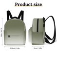 thumbnail image 2 of Sage Green Gradient Small Backpack Cute Mini Backpacks For Woman Lightweight Daypacks, 2 of 8