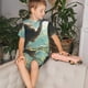 thumbnail image 4 of Balery Majestic Ostrich In Forest Conjunto de Pijama Infantil de Manga Corta con Estampado – Ropa de Dormir de Algodón Suave-4X-Large, 4 of 6