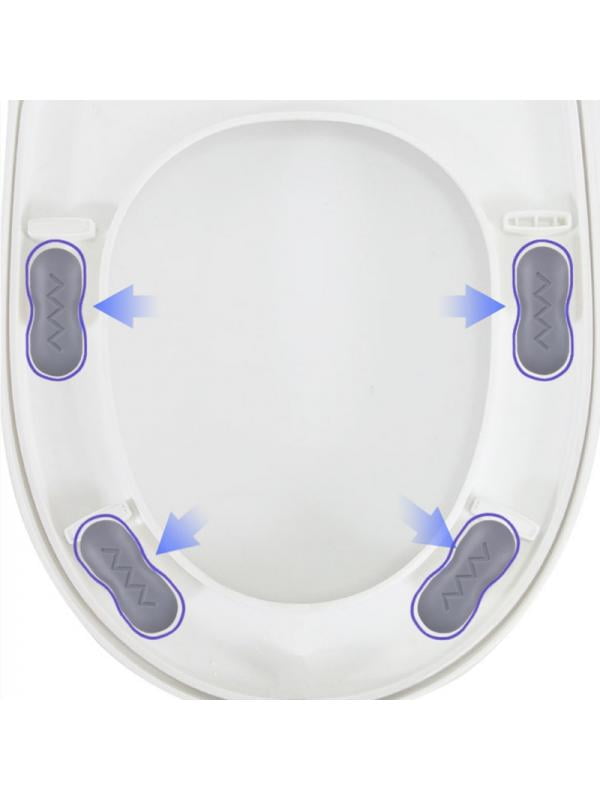 Bathroom Toilet Seats Lid Warmer Cover Cushion Pad Selfadhesive