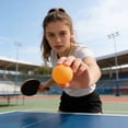 thumbnail image 6 of 50-Piece Orange Ping Pong Balls, High Elasticity ABS Table Tennis Balls for Training & Competition Indoor & Outdoor Use (40mm Standard Size), 6 of 6