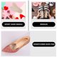 thumbnail image 2 of 2 parejas Honeycomb Shoe Pads Cómodas plantillas antidesgastes Pie Cojines, 2 of 6